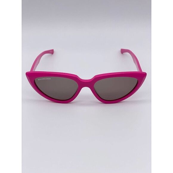 BALENCIAGA Sunglasses BB0182S 003 Fuchsia/Brown Women NEW